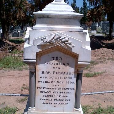 PIENAAR S.W. 1838-1905