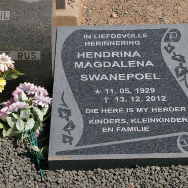 SWANEPOEL Hendrina Magdalena 1929-2012