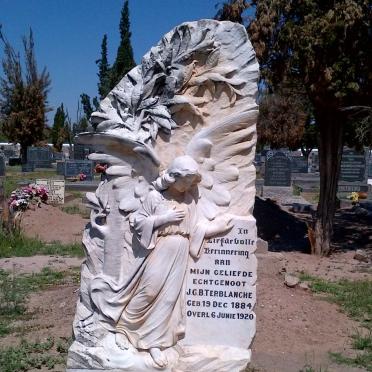 TERBLANCHE J.G.B. 1884-1920 :: TERBLANCHE Hekkie 1918-1920