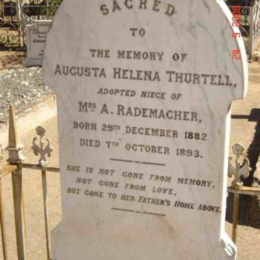 THURTELL Augusta Helena 1882-1893