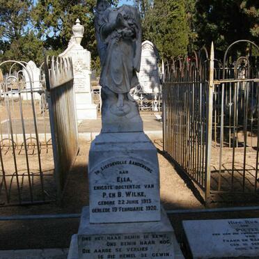 WILKE Ella 1913-1920 :: WILKE Johan 1920-1939