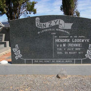 ZYL Hendrik Lodewyk v.d.M., van 1926-1977