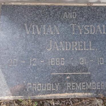 JANDRELL Vivian Tysdale 1886-1975 :: JANDRELL Winifred nee DICKINSON 1900-1938 