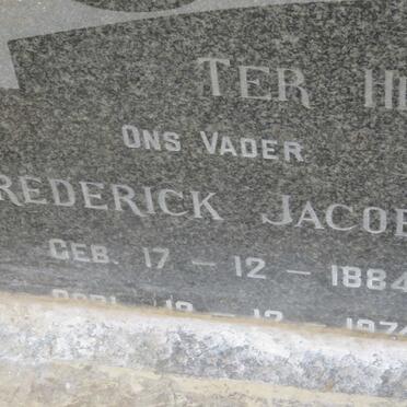 NEL Frederick Jacobus 1884-1974 &amp; Gezina Maria BEZUIDENHOUT 1885-1963