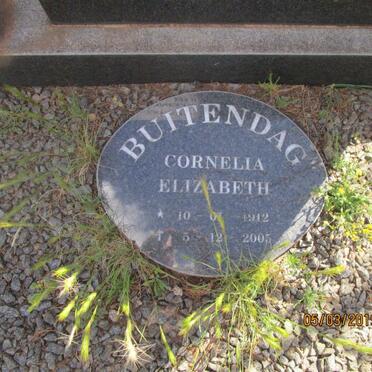 BUITENDAG Willem Andries Van Der Merwe 1913-1969 &amp; Cornelia Elizabeth YEATS 1912-2005