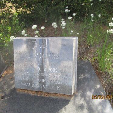 BUITENDAG P. de Villiers 1926-2009 &amp; Maxie LUBBE 1926-1997