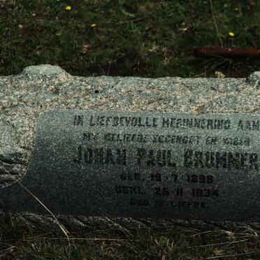 BRUMMER Johan Paul 1898-1934