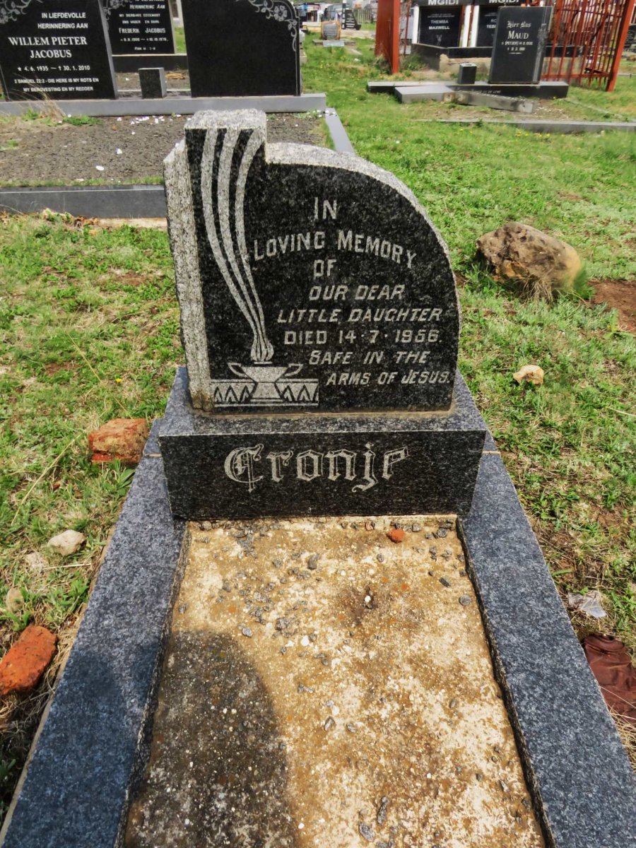CRONJE -1956