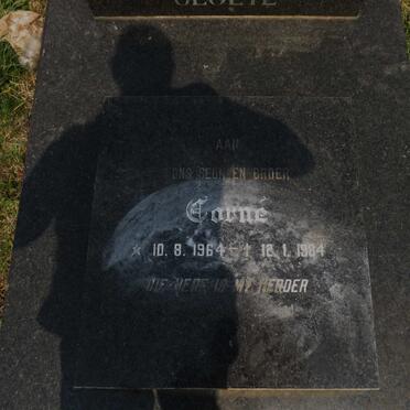 CLOETE Corné 1964-1984