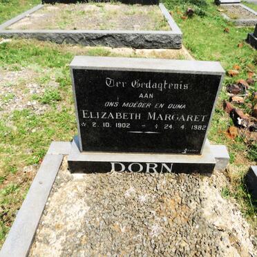 DORN Elizabeth Margaret 1902-1982