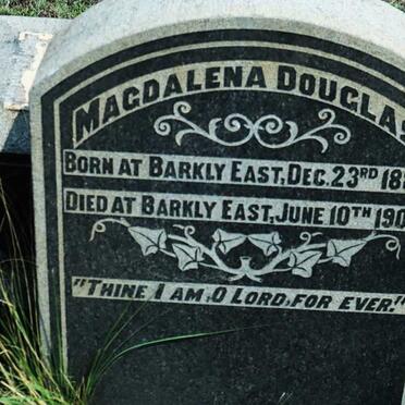 DOUGLAS Magdalena 1883-1908