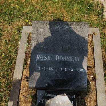 DORMEHL Rosie 1923-1978