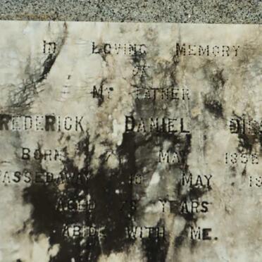 DIESEL Frederick Daniel 1852-1930