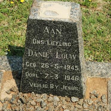 LOUW Danie 1945-1946