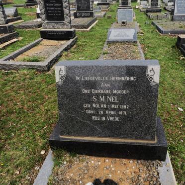 NEL S.M. nee NOLAN 1892-1971