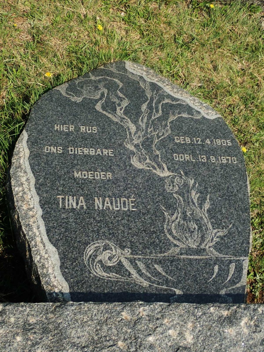 NAUDE Tina 1905-1970