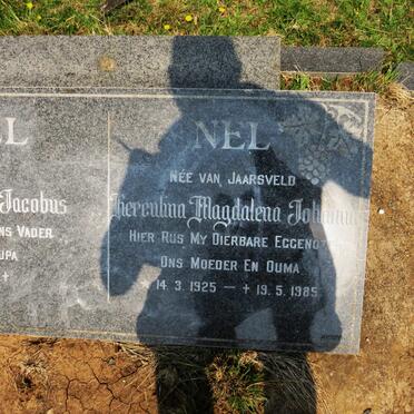 NEL Herculina Magdalena Johanna nee van JAARSVELD 1925-1985