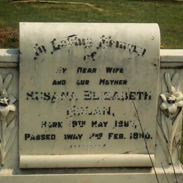 NOLAN Susana Elizabeth 1?67-19??