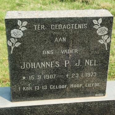 NEL Johannes P.J. 1907-1973