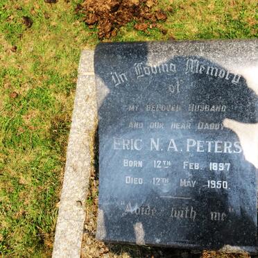 PETERS Eric N.A. 1897-1950