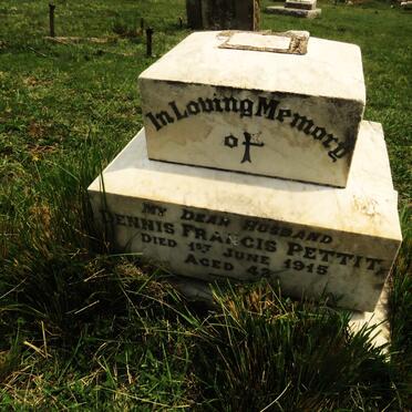 PETTIT Dennis Francis -1915