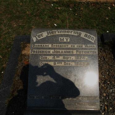 POTGIETER Frederick Johannes 1874-1945