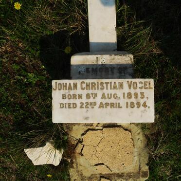 ROUX David William Ethelbert 1891-1894 :: ROUX Johan Christian Vogel 1893-1894