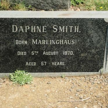 SMITH Daphne nee MARLINGHAUS -1970