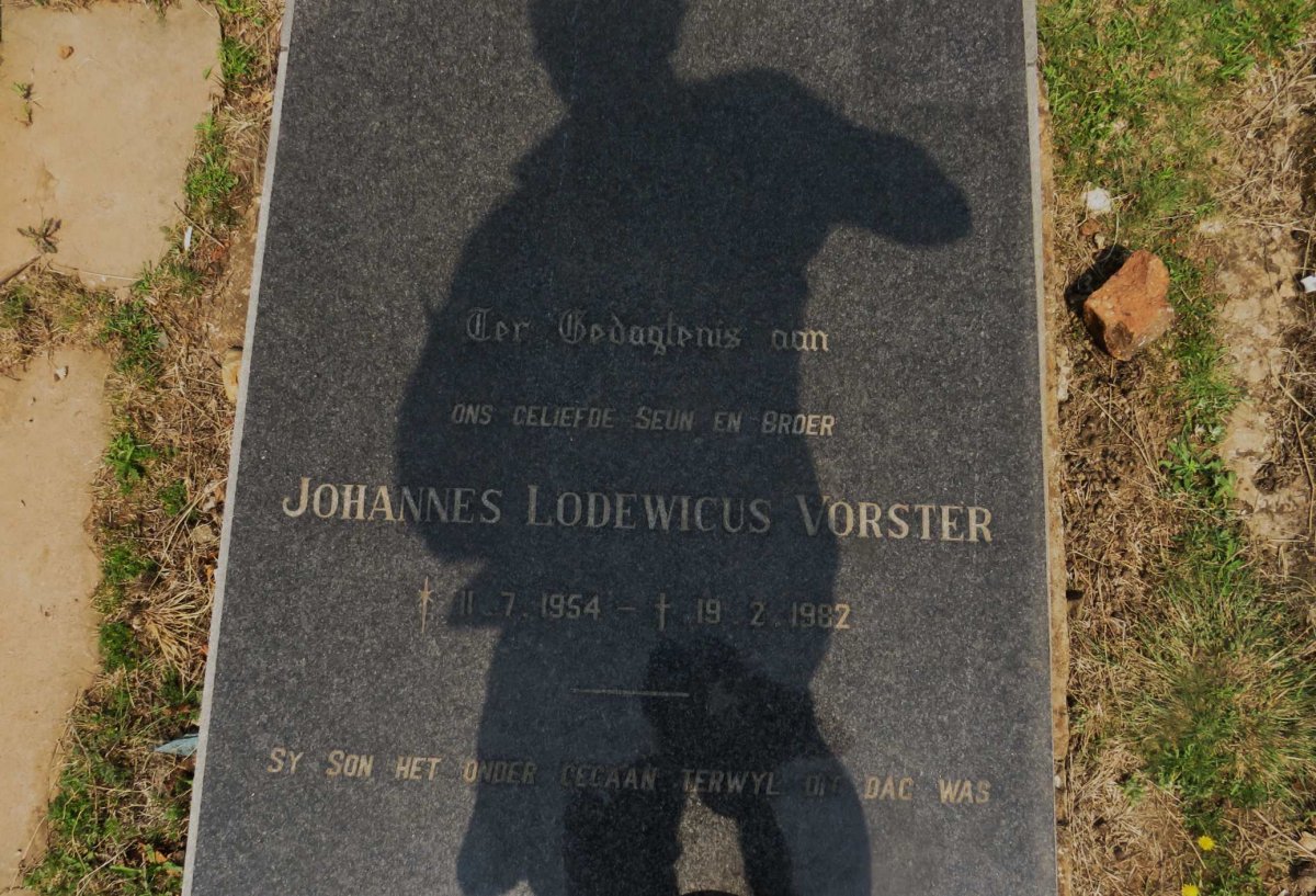 VORSTER Johannes Lodewicus 1954-1982