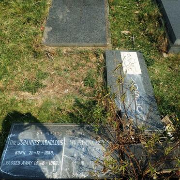 VOSLOO Johannes Arnoldus 1899-1966 &amp; Wilhelmina Milton GREEN 1904-1999