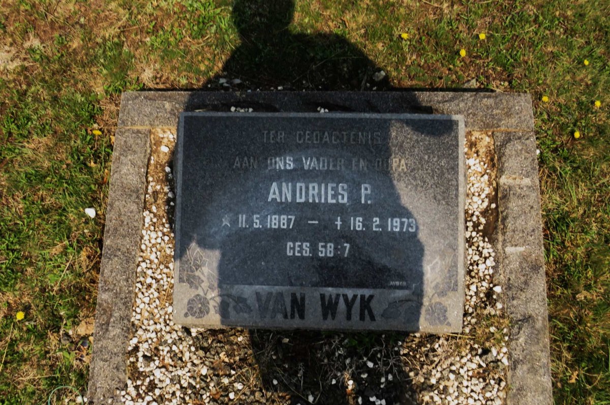 WYK Andries P., van 1887-1973