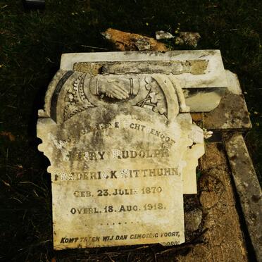 WITTHUHN Henry Rudolph Frederick 1870-1918