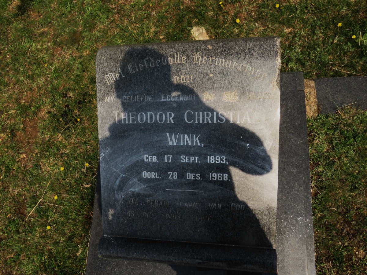 WINK Theodor Christian 1893-1968