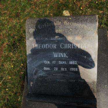 WINK Theodor Christian 1893-1968