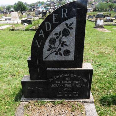 WINK Johann Philip Adam 1888-1967