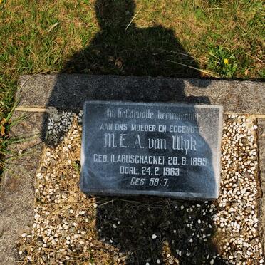 WYK M.E.A., van nee LABUSGHAGNE 1895-1963