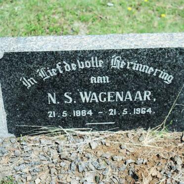 WAGENAAR N.S. 1884-1964