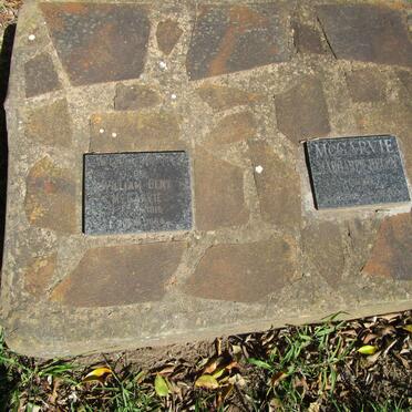 McGARVIE William Dent 1915-1994 &amp; Margaret Helen 1918-2008