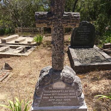 CLAYTON Susannah 1826-1906 