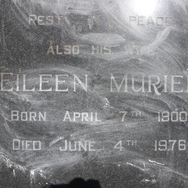 JONES Edward John Morse 1889-1969 &amp; Eileen Muriel 1900-1976