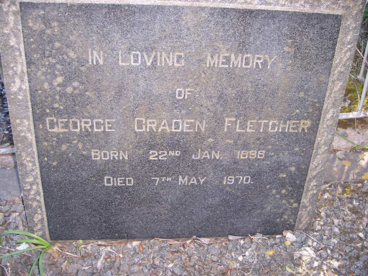 FLETCHER George Craden 1898-1970