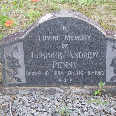 PENNY Lorimer Andrew 1904-1962