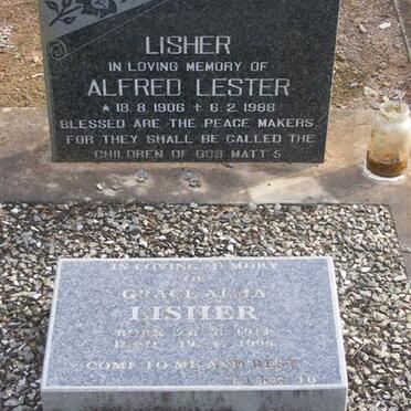 LISHER Alfred Lester 1906-1988 & Grace Alma 1914-1996 _1