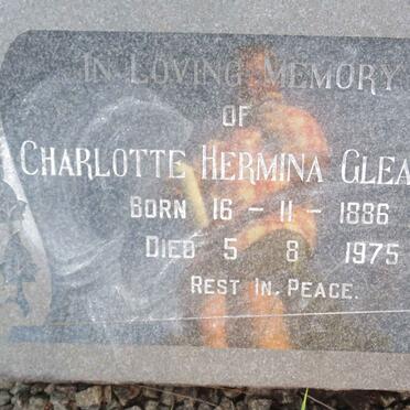 GLEAVES Charlotte Hermina 1886-1975