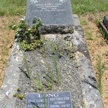 LONG Doris Emily DUGMORE nee 1889-1948 :: LONG Frank Dugmore 1923-2005 &amp; Joyce Yvonne Marie FOREMAN 1925-2007