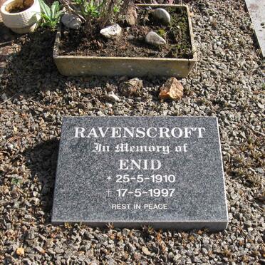 RAVENSCROFT Enid 1910-1997