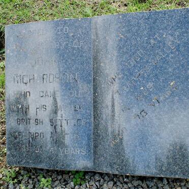 RICHARDSON John -1889