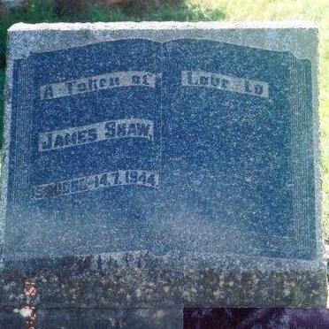 SHAW James 1886-1944