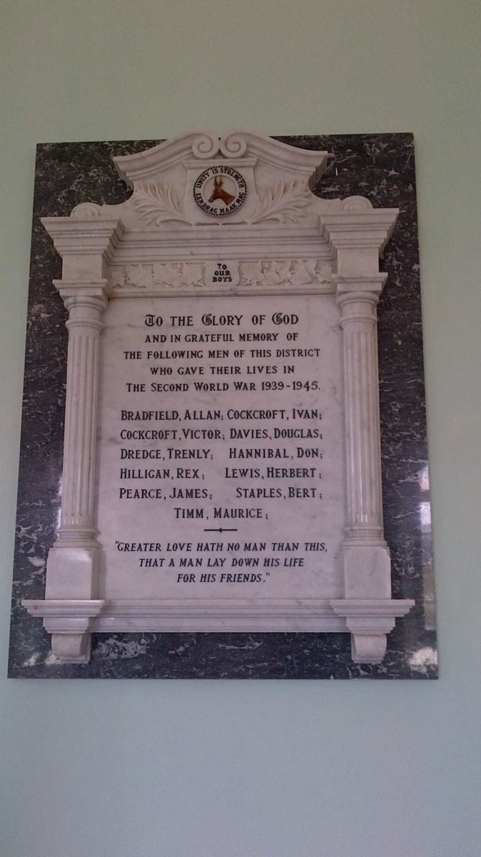 3. Roll of Honour: WWII 1939-1945