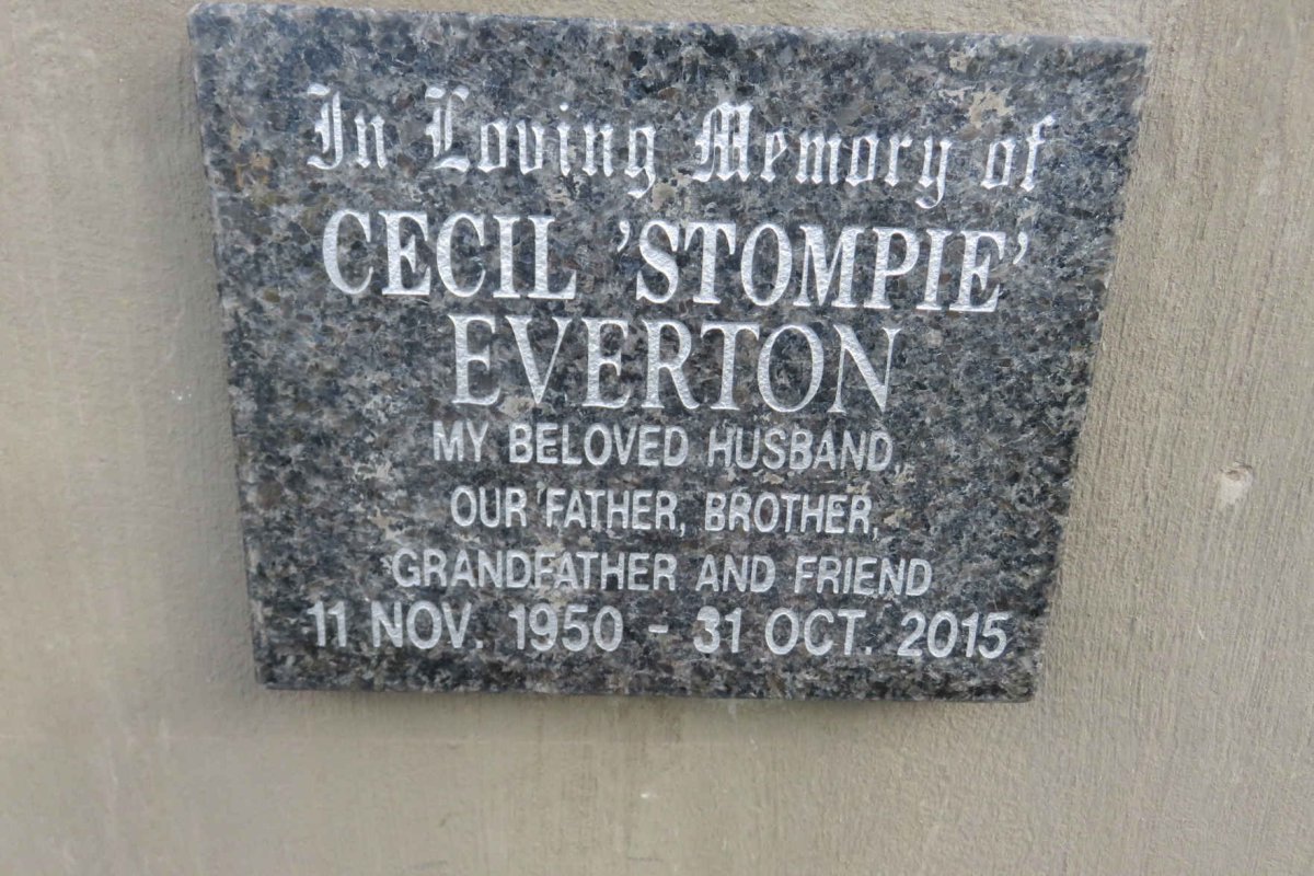 EVERTON Cecil 1950-2015